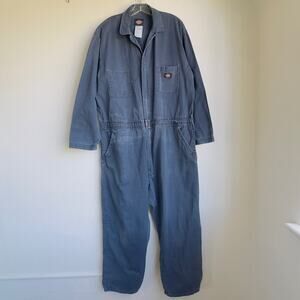 Dickies Distressed Coveralls Navy XL Real-wear Michael Myers Costume Halloween